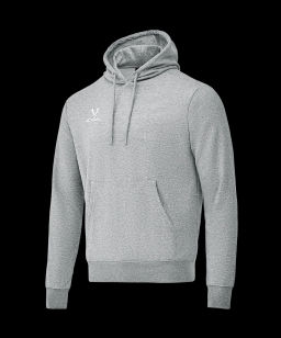 Худи JOGEL ESSENTIAL Cotton Hoodie, серый меланж