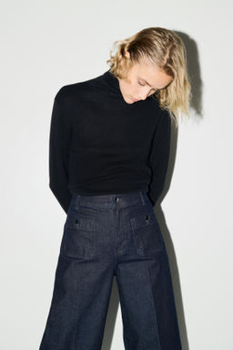 Wide High Ankle Jeans - H&m фото 9