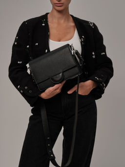 Сумка через плечо Deboro 30574 черная