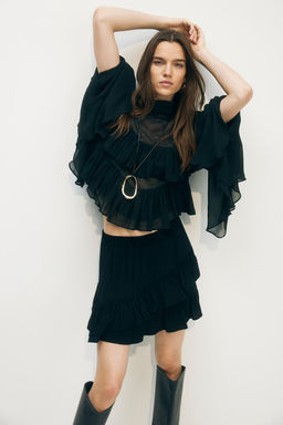 Minifalda con volantes - H&m фото 2