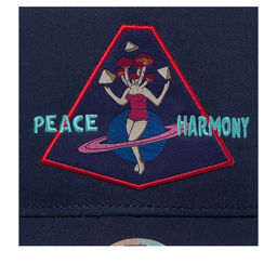 Бейсболка DJINNS арт. HFT Peace Harmony (темно-синий)