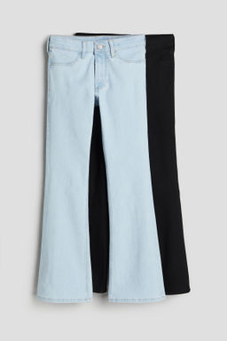 Pack de 2 vaqueros Flared Leg Low - H&m фото 3