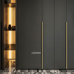 Ручка CAPPIO RT001AU, L=1000 мм, м/о 960 мм, цвет сатиновое золото