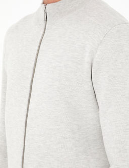 A__k Gri Melanj Regular Fit Fermuarl_ Triko H_rka - Pierre cardin фото 7