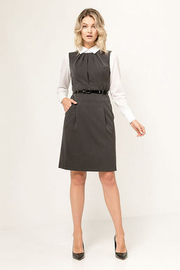 Платье полуприлегающего силуэта