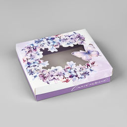 Цена за 2 шт. Коробка подарочная Цветочное настроение, 23.5?20.5?5.5 см