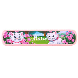 Пенал-футляр пластиковый, 43х200х23 мм, выдвижной, Коты аристократы - Disney фото 6