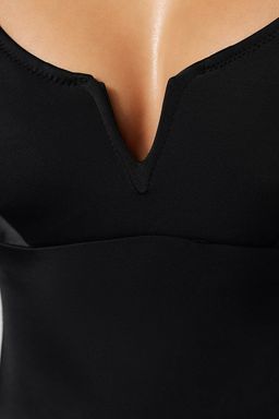 TRENDYOLMILLA Yesil V Yaka V Telli Regular Mayo TBESS22MA0010  фото 21