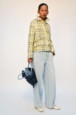 JEANS ZW COLLECTION LOOSE BARREL TIRO MEDIO / Azul