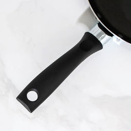 Сковорода блинная Lite, d=22 см, пластиковая ручка, антипригарное покрытие, алюминий, чёрная