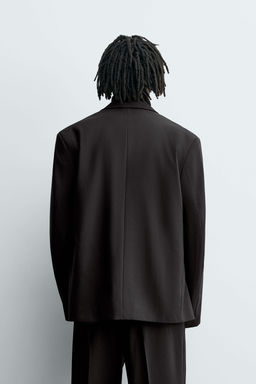 DETACHABLE LAPEL BLAZER SUIT - Zara фото 2