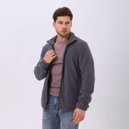 RODOS Толстовка на молнии мужская флис М-321 Синий  фото 20