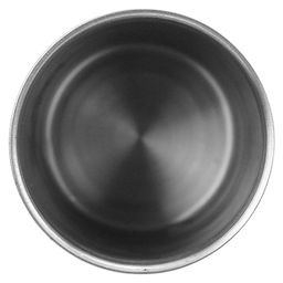 Банка для сыпучих продуктов из нержавеющей стали 1л, д10см, h15см, крышка пластмассовая с пароотводом, цветной корпус, фиолетовый, в коробке (Китай) - Домашняя мода фото 3