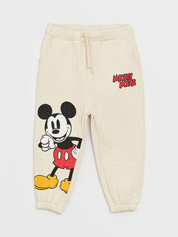 Mickey Mouse Bask?l? Erkek Bebek E?ofman Alt