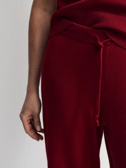 Прямые вязаные брюки / Zarina