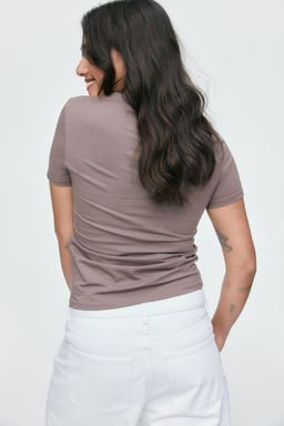 Camiseta entallada - H&m фото 5