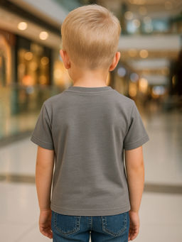 Футболка детская серая