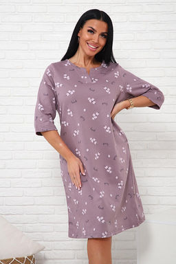 Сорочка теплая, футер с начесом (01035) - Плиона фото 37