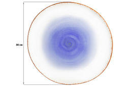 Блюдо сервировочное 30*30*2,7 см Кантри фиолетовое - Elan gallery фото 2