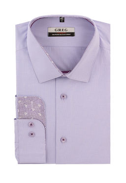 Сорочка мужская длинный рукав GREG 704/239/1155/ZV/1p  фото 2