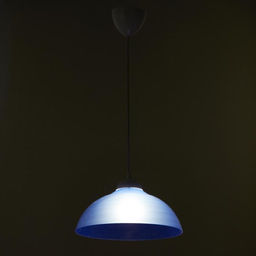 Люстра BayerLux 2211/1, Е27, 1×15 Вт, d=29 см, h=60 см, синий