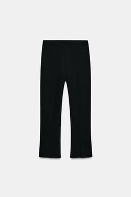 CREPE CAPRI TROUSERS WITH VENT - Zara фото 6