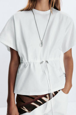 HEAVY COTTON T-SHIRT - Zara фото 2