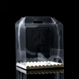 PVC Коробка для торта 26 х 26 х 28 см