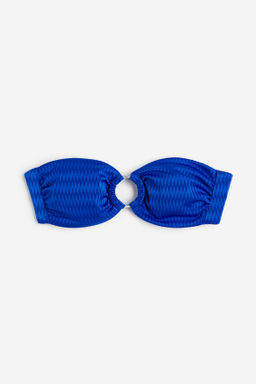 Top de bikini bandeau con relleno