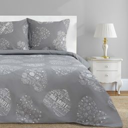 Постельное бельё Этель 1.5 сп Te amo (вид 1) 143 х 215 см,150 х 214 см, 70 х 70 - 2 шт, бязь  фото 9