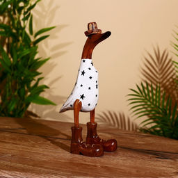 Сувенир «Утка в звёздочках», 27 см, дерево