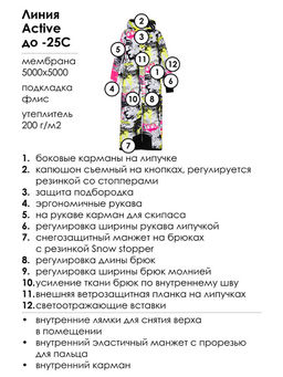 PlayToday / Комбинезон зимний для девочки  фото 6