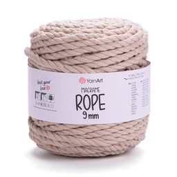 Цена за 1 мотков пряжи MACRAME ROPE 9mm