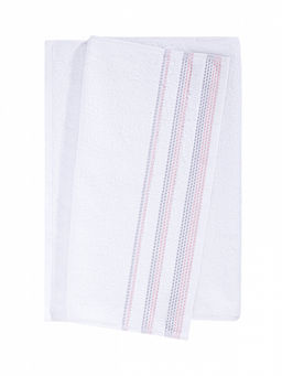 Набор махровых полотенец 50x90 серый махровая ткань