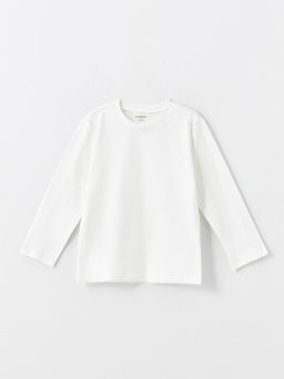 Bisiklet Yaka Uzun Kollu Basic Erkek ?ocuk Ti??rt