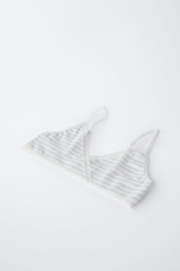 9-14 A?OS/ PACK TRES TOPS RAYAS / Azul / Blanco - Zara фото 2