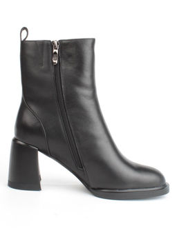 04-M3-L810 BLACK Ботинки зимние женские (натуральная кожа, натуральный мех)