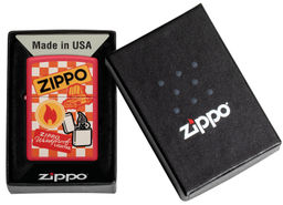 Зажигалка ZIPPO Ретро | Retro Design 48998  фото 6