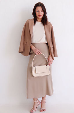 12580 Футболка базовая айвори - Martichelli фото 2