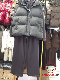 Женский спортивный костюм с утеплённым жилетом - Bruno фото 3