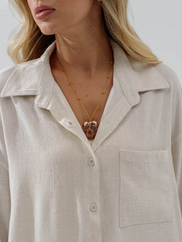 Рубашка ПОЛУЛЬНЯНАЯ - Оптима фото 8