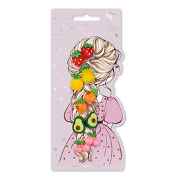 Набор резинок для волос арт. 71842 / 10 АССОРТИ (в наборе: 10шт., б/р, вулканизированная резина, пол