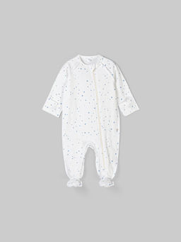 Слип с закрытой ножкой Голубые звезды 0+ - Bungly фото 2