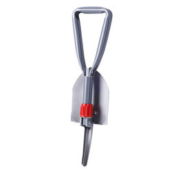 Лопата складная саперная ИРЕМЕЛЬ СПУТНИК-03 тол.1.5мм, дл.46.5см, лезвие 15.5x11.2см, термообр. углерод. сталь, 42-46HRC, алюм. ручка, чехол/уп18 - Галеонтрейд фото 5