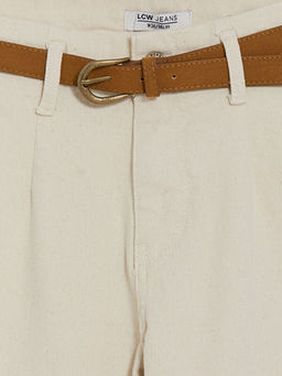 Y?ksek Bel Wideleg Kad?n Jean Pantolon