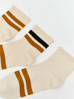 ?izgili Kad?n Soket ?orap 5li