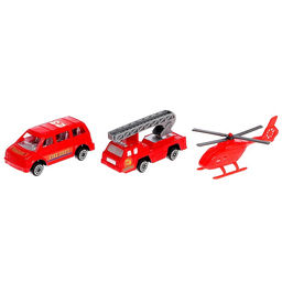 Парковка для машин Служба спасения, 2 уровня, вертолетная площадка - Simaland фото 12