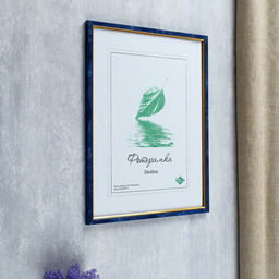 Фоторамка для фото 30×40 см см Keep memories «Офис», пластик, бирюза, (пластиковый экран)