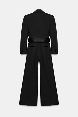 ZW COLLECTION LIMITED EDITION SMOKING JUMPSUIT WITH SASH - Zara фото 4