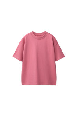 CAMISETA LISA / Rosa lavado - Zara фото 2
